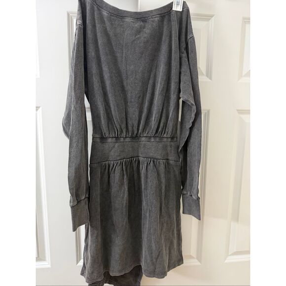 Daily Practice by Anthropologie Tie-Front Lounge Mini Dress - Picture 8 of 9